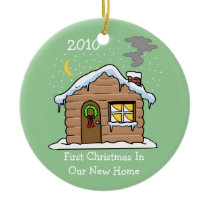 First Christmas In Our New Home 2010 (Cabin)