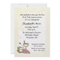 First Communion Invitation