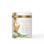 First communion invitation cards