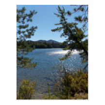 First Day of Autumn 2007 in the Adirondacks 4 Postcards