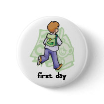 First Day Of School Pin