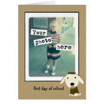First Day of School Greeting Cards