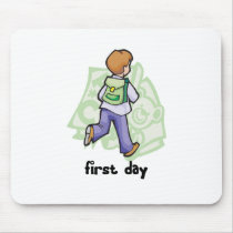 First Day Of School Mouse Mat