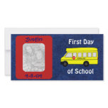 "First Day of School" photo cards