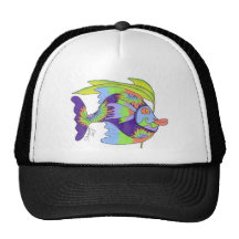First Day of Vacation Mesh Hat