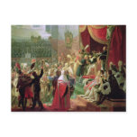First Distribution of Crosses of Legion of Honour postcards