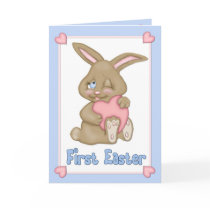 First Easter Bunny Hugs