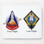 First Flight Last Flight mousepads