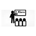 First grade erste klasse photo cards