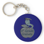 first.grade.graduate.apple keychains
