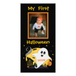 First Halloween Custom Photo Card