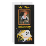 First Halloween Custom Photo Card photo cards