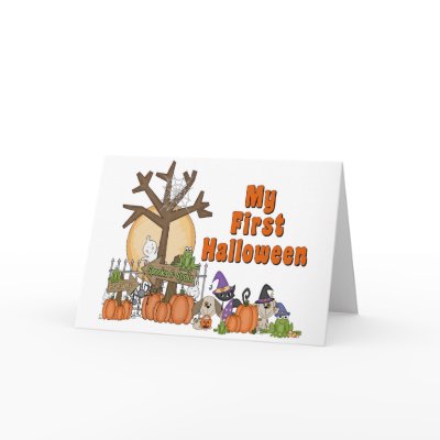First Halloween Cute & Spooky Cards