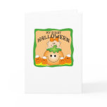 FIRST HALLOWEEN GIRL GREETING CARDS