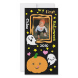 First Halloween Kawaii Custom Photo Card photo cards