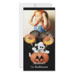 First Halloween Photo Card