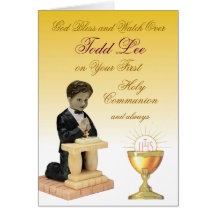 First Holy Communion Card
