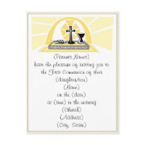 First Holy Communion Invitation