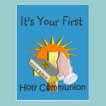 First Holy Communion Kids Gifts postcards