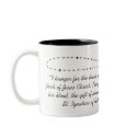 First Holy Communion Mug-Black and White Rosary
