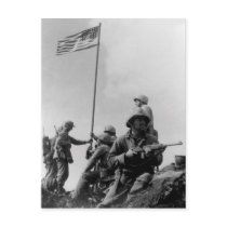 First Iwo Jima Flag Raising on February 23rd 1945