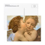 First Kiss, L'Amour et Psyché, Enfants, Bouguereau Post Card