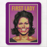 First Lady Michelle Obama mousepads