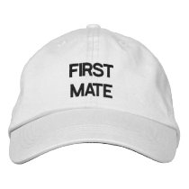 FIRST MATE HAT BASEBALL CAP