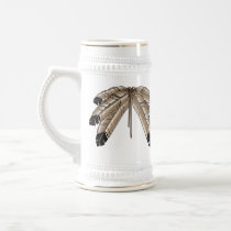 First Nations Beer Mug Wildlife Art Stein Mug