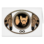 First Nations Cards  & Wolf Native Art Cards Metis