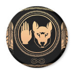 First Nations Magnets Metis Wolf Native Art