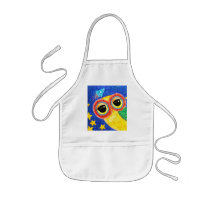First Owl In Space Apron