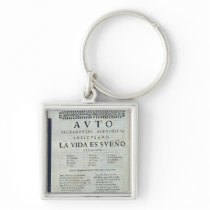 First page of 'La Vida es Sueno' Key Chains