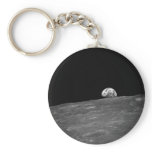 First Photograph of a Earthrise Taken by Apollo 8 keychains