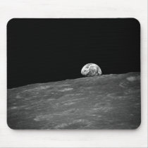 First Photograph of a Earthrise taken by Apollo 8 Mouse Pads