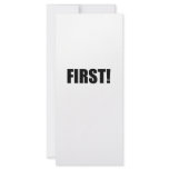 FIRST! rack cards