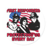 First Responders Tshirts, Bags, Travel Mugs stickers