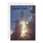 First Shuttle Launched invitations