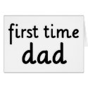 First Time Dad cards