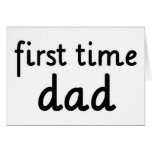 First Time Dad cards