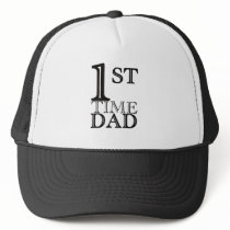 First time dad logo hat