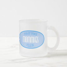 First Time Mommies Club (Blue) Coffee Mugs