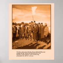 First World War, The Capture of Jerusalem Poster