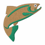 FISH 5 EMBROIDERED HOODY