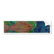 Fish 7  CricketDiane Art & Design Bumper Sticker