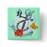 Fish & Anchor Button