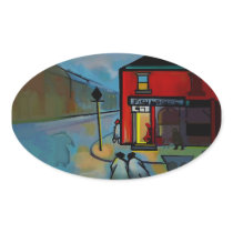 (Fish and chip shop Sticker)