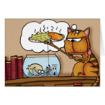Fish and Chips Cat cards
