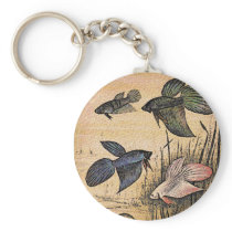 Fish Art Keychains