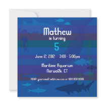 Fish Birthday Invitation